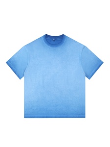 Ensembles T-shirts et shorts mode pour femmes, été, écologiques, anti-plis, anti-boulochage, séchage rapide, personnalisables, en polyester/coton lavé - Product Image 3