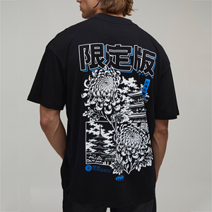 Custom Men's Screen Printed T-Shirt OEM Personalized Graphic Tee Short <b>Sleeve</b> Streetwear Casual Crew Neck Fashion Apparel Top - Product Image 1