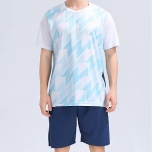 Maillot de football en polyester 100% pour sublimation, séchage rapide, vêtement de sport, uniquement le haut, personnalisez votre style, maillot de sport, uniforme de football - Product Image 3