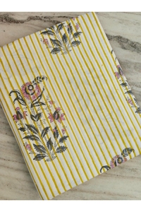 Pure Cotton Fabric Hand <b>Block</b> <b>Printed</b> with Natural Vegetable Dye Lightweight Soft for Womens Dresses Covers by Yard - Product Image 4
