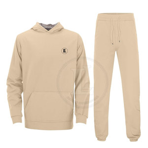 Chándal para Hombre a Bajo Precio, Informal, Sólido, 100% Algodón, Sudadera con Capucha y Cierre de Cordón, Transpirable, Calidad Premium - Product Image 2