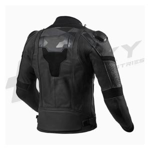 Chaqueta de moto de cuero de vaca de talla XL personalizada de alta calidad, transpirable, a prueba de viento, impermeable, ropa deportiva diseñada para carreras para - Product Image 2