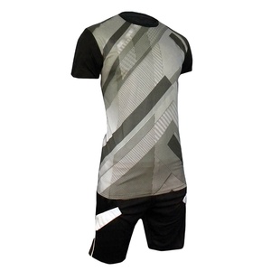 Maillot de football classique personnalisé respirant en maille pure, motif de sublimation, tenue de style Streetwear, maillot de football - Product Image 2
