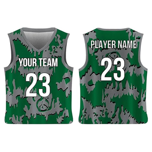 Maillot de basket personnalisé TROPIC EDGE SPORTS, sublimation, col en V, sans manches, rouge et jaune, nom de l'équipe, numéro du joueur 23, respirant - Product Image 2
