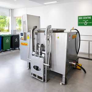 Servomotor Industrial de Singapur con 1 Año de Garantía, Maquinaria para Manejo de Residuos, Nuevo Digestor de Alimentos de Acero Inoxidable de Alta Gama - Product Image 2