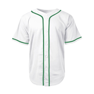 Uniforme de baseball personnalisé pour hommes, femmes et adultes, col en V, séchage rapide, vêtements de baseball, impression par sublimation, respirant, maillot de baseball OEM - Product Image 1