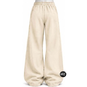 Pantalones deportivos de gran tamaño con bordado, personalizados por el fabricante, al por mayor, de alta calidad, estilo flare, cortavientos, transpirables. - Product Image 6