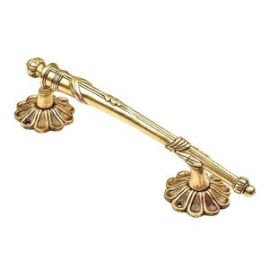 Light Luxury Brass <b>Handle</b> Villa Door Real Gold Plating High-end Pure <b>Copper</b> Split Door Lock - Product Image 3