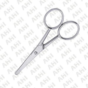 Stainless Steel Straight Tip Nose Hair Eyelash Scissors Sharp Blade Manicure Scissors for Facial Hair Removal - Product Image 4