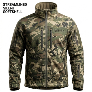 Factory Price Custom <b>Waterproof</b> <b>Camo</b> Softshell Summer Hunting <b>Jacket</b> Men Nylon Lined Outdoor Tactical Front Print Wholesale - Product Image 1