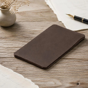 Handmade leather <b>money</b> <b>envelope</b> crafted with genuine leather durable stitching compact organization stylish design in low price - Product Image 3