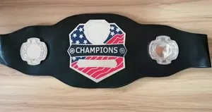 Ceinture de champion personnalisée par le fabricant, robuste, grande plaque en métal doré, pour la lutte, la boxe, les arts martiaux, ceintures de championnat WWF - Product Image 6
