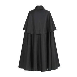 Men's Hooded Medieval Cloak Victorian Steampunk <b>Gothic</b> Cape Costume Cosplay Halloween Carnival Stage Fancy Outfits - Product Image 3