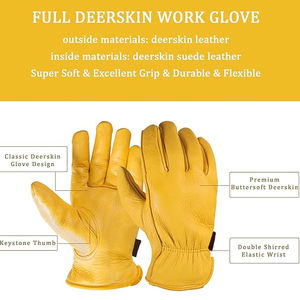 Nouveaux gants de sécurité professionnels de haute qualité, fabriqués en usine, légers, résistants, pour l'extérieur, anti-boulochage, avec une adhérence durable - Product Image 2