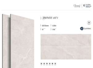 Carreaux de porcelaine brillants de qualité supérieure 800x1600 1200x1800 750x1500mm Carreaux haut de gamme pour salon, salle de bain, cuisine, bureau - Product Image 5