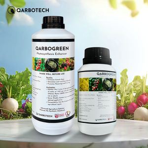QARBOTECH QarboGreen ปุ๋ยชีวภาพชนิดน้ำบริสุทธิ์ 100% สำหรับเพิ่มประสิทธิภาพการสังเคราะห์แสงสำหรับการเกษตรขนาดใหญ่ - Product Image 4