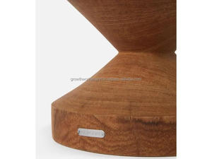 Mesa Auxiliar de Madera de Mango, Taburete de Madera, Mesa Auxiliar Moderna, Muebles Hechos a Mano para Sala de Estar, Muebles Nuevos 2026 - Product Image 3