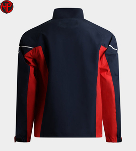 Veste imperméable coupe-vent pour homme, réversible, col montant, fermeture éclair intégrale, manteau d'hiver d'extérieur, vente en gros, veste de pluie - Product Image 4