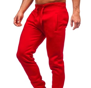 Pantalones de chándal al por mayor para hombre, de algodón y forro polar, estilo jogger, holgados, acampanados, lisos, fabricados por Team Builder - Product Image 5