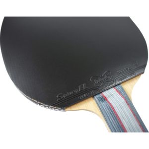 PROMO pour le caoutchouc de tennis de table EL 05380 Équilibre, vitesse, rotation, contrôle Fabriqué au Japon Rouge Noir - Product Image 2