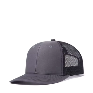 Casquette de camionneur avec broderie cerf, casquette réglable en maille à 6 panneaux pour usage décontracté en extérieur, printemps-été, unisexe - Product Image 3