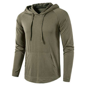 Sudadera Deportiva Ligera para Gimnasio, Personalizable con Logotipo, de Alta Calidad, Suave, Transpirable, Corte Semi Ajustado para Hombre - Product Image 4