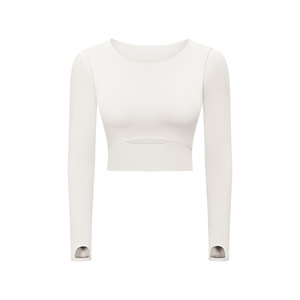 Ladies Longline Yoga <b>Top</b> Sleeveless Gym Shirt Breathable Stretch Fit Quick Dry Fitness Workout Active Sports Training Front - Product Image 6