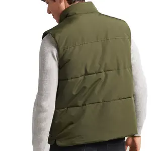 Chaleco Acolchado de Invierno Personalizado OEM, Chaleco Sin Mangas Resistente al Agua y al Viento, Proveedor Mayorista para Hombre, Alta Calidad - Product Image 2