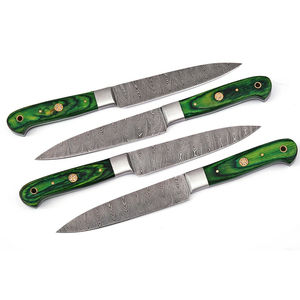 Couteaux à steak en acier Damas, couverts de table haut de gamme, couteaux à steak en acier Damas faits à la main, ensemble de cuisine - Product Image 2