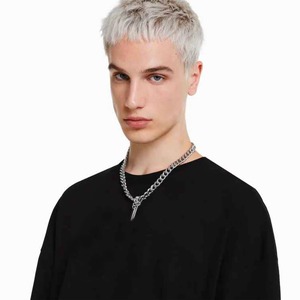 Camiseta Negra Orgánica Heirloom para Hombre - Jersey de Peso Medio, 100% Algodón Orgánico en Color Marrón Heirloom Sin Teñir, Servicio OEM, Diseño ODM - Product Image 6