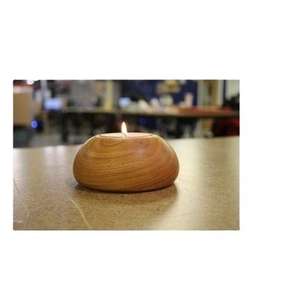 Portavelas de madera mini moderno para bodas, eventos festivos, fiestas, regalos, portavelas de alta calidad para el hogar, restaurante, mesa. - Product Image 1