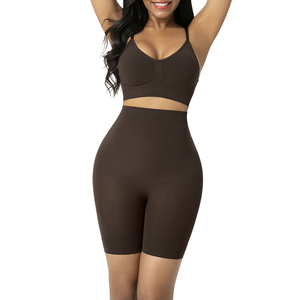 Faja Moldeadora Colombiana al por Mayor, Corta, de Cintura Alta, Levanta Glúteos, Corsé de Compresión con Control Abdominal para el Trabajo - Product Image 1