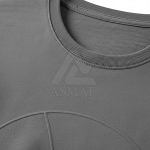 Camiseta de Manga Corta para Hombre, Elegante, con Relieve, Tela Texturizada, Cuello Redondo, Algodón, Moda - Product Image 4