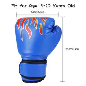 Guantes de Boxeo de Diseño Ergonómico con Malla Transpirable en la Palma para una Ventilación Mejorada y un Rendimiento de Absorción de Humedad en el Entrenamiento - Product Image 5