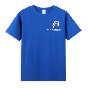 T-shirt Homme Coupe Droite 100% Coton Épais Streetwear Épaules Tombantes Tricoté Uni Personnalisable Impression Décontracté Rapide - Product Image 2