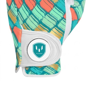 Nouveaux gants de golf en cuir souple respirant, design innovant, vente en gros, imperméables, à doigts complets, sublimation. - Product Image 4