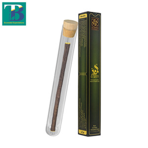 Natural Golden Brown Al-Mumeez Olive Miswak Stick Natural <b>Teeth</b> <b>Whitening</b> Fresh Breath and Eco-friendly Toothbrush with Holder - Product Image 3