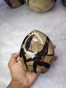 Premium Natural Septarian Free Form <b>Crystal</b> Stone Polished Druzy Mineral Specimen Home Decor Healing Collection Gift - Product Image 6