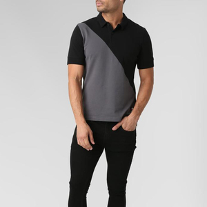 Chemises polo pour hommes de qualité supérieure pour le streetwear, vente en gros au meilleur prix, grandes tailles, col rabattu, chemises polo personnalisées avec logo pour hommes - Product Image 2