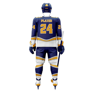 quick dry breathable mesh ice hockey uniform advanced fabric technology performance ice hockey uniform - Product Image 5