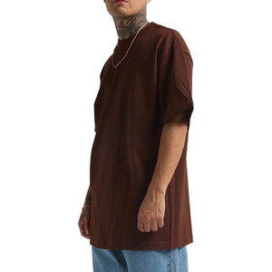 T-shirt Shaka Wear 7,5 oz Max Heavyweight, coupe ample, couleur unie, 100% coton, vêtements décontractés d'été pour adultes, couleur noire - Product Image 5