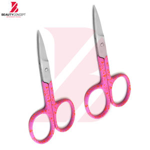 Ciseaux à cuticules avec manche rose, produit de qualité supérieure, design le plus récent, outil professionnel pour le soin des ongles - Product Image 6