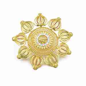 Wholesale 14K18K24K Micron Gold Plated Fashion <b>Rings</b> African & Dubai Style Bridal Forming <b>Finger</b> <b>Rings</b> Flower Design <b>Finger</b> <b>Ring</b> - Product Image 1
