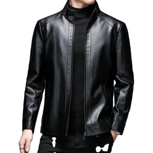 Urban Rebel Hombres Slim Vintage Blazer Midnight Edge Thunderbolt Hide Stellar Rebel Cuero Manga Lona PU Chaqueta Retro - Product Image 4