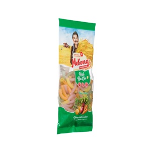 Macaroni de riz long aux légumes de qualité supérieure 200g Sans gluten Pâtes de riz saines Fournisseur OEM Vietnam - Product Image 3