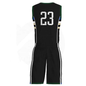 Uniforme de Baloncesto Personalizado 100% Poliéster, Nuevo Estilo, Transpirable, de Secado Rápido, Estampado, Talla Grande, con Logotipo en la Parte Delantera - Product Image 2