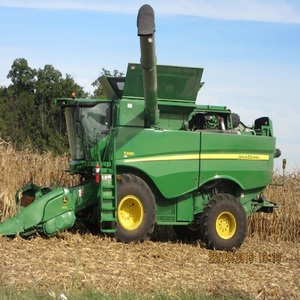 Moissonneuse-batteuse agricole à vendre pour petites exploitations agricoles, haute productivité, avec boîte de vitesses pour maïs - Product Image 1