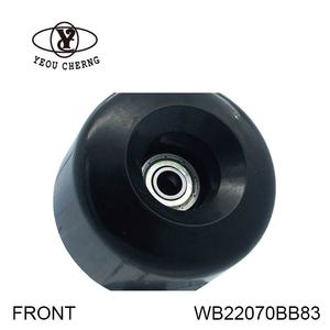 Roues de trottinette 72 mm 80A en PU, roues de remplacement pour trottinette, roulement fluide, roues d'entraînement pour enfants débutants - Product Image 4