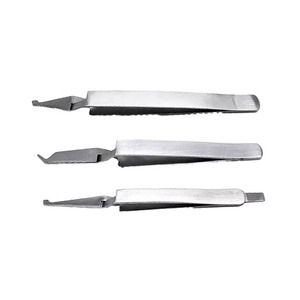 Manual Dental Orthodontic Tweezers Stainless Steel Long End <b>Bracket</b> Placement Debonding Tool CE Certified Dental Instruments - Product Image 5