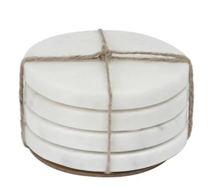 Premium Quality Durable Handmade Luxury Design Eco-Friendly UV Printed Marble Coasters 4X4 Inches Customized Color Polished - Product Image 3